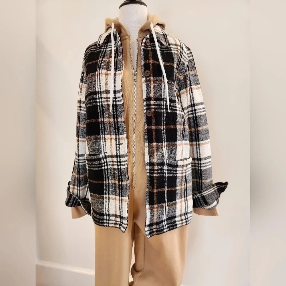 || TEN TREE || plaid jacket